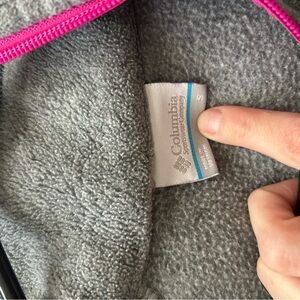 Columbia Gray Fleece Jacket
